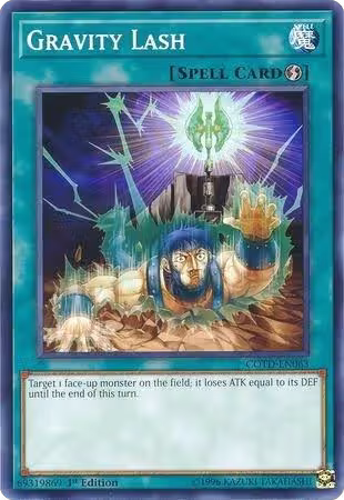 Gravity Lash (COTD-EN063), Code of the Duelist — Yu-Gi-Oh! card price