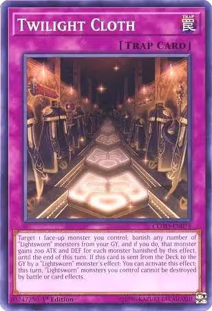 Twilight Cloth (COTD-EN073), Code of the Duelist — Yu-Gi-Oh! card price