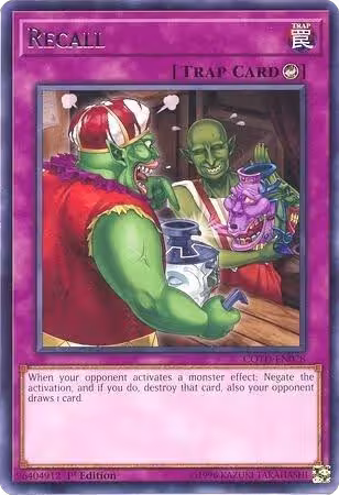 Recall (COTD-EN078), Code of the Duelist — Yu-Gi-Oh! card price