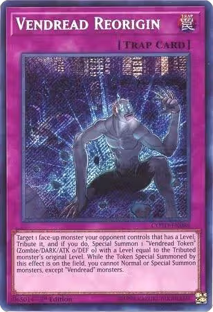 Vendread Reorigin (COTD-EN085), Code of the Duelist — Yu-Gi-Oh! card price