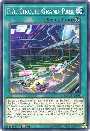 F.A. Circuit Grand Prix (COTD-EN088), Code of the Duelist — Yu-Gi-Oh! card price