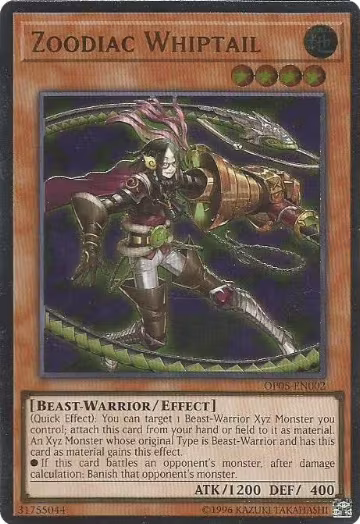 Zoodiac Whiptail (UTR) (OP05-EN002) — card price