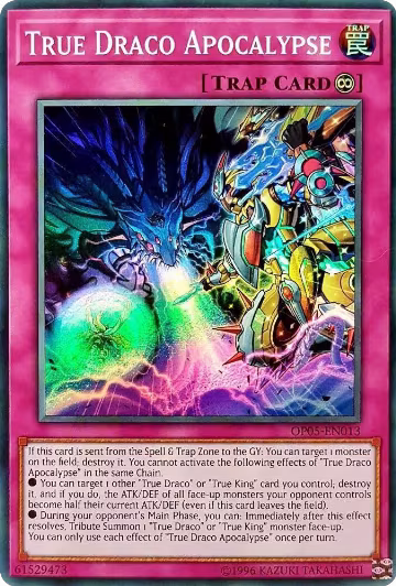 True Draco Apocalypse (OP05-EN013), OTS Tournament Pack 5 — Yu-Gi-Oh! card price