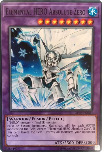 Elemental HERO Absolute Zero (OP05-EN023) — card price