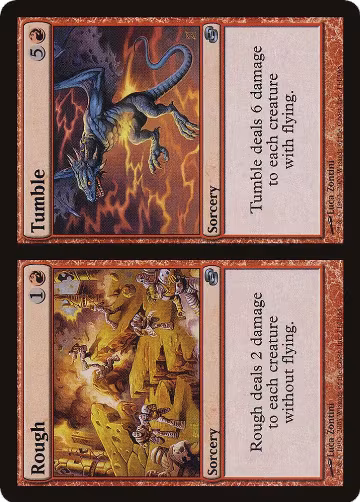 Rough // Tumble (114), Planar Chaos — Magic card price