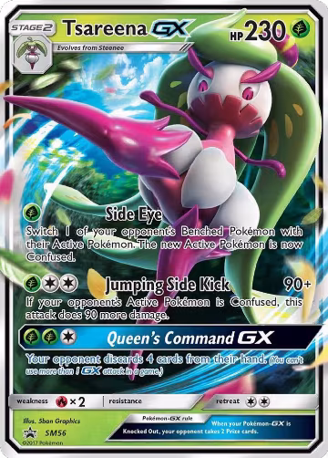 Tsareena GX - SM56 (SM56), SM Promos — Pokémon card price