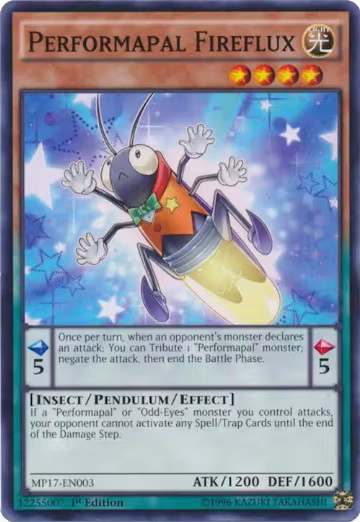 Performapal Fireflux (MP17-EN003), 2017 Mega-Tins Mega Pack — Yu-Gi-Oh! card price