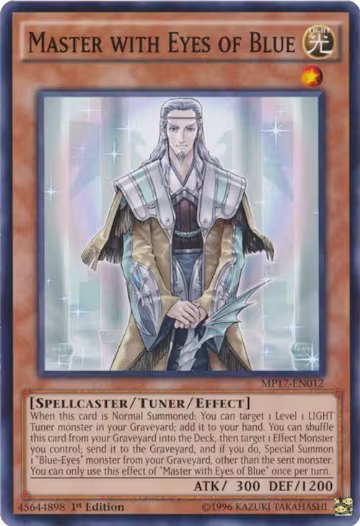 Master with Eyes of Blue (MP17-EN012), 2017 Mega-Tins Mega Pack — Yu-Gi-Oh! card price
