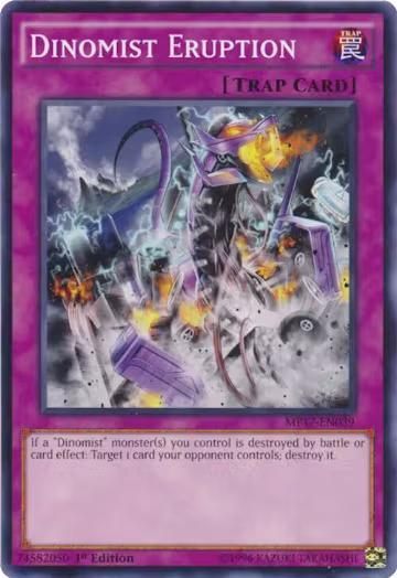 Dinomist Eruption (MP17-EN039), 2017 Mega-Tins Mega Pack — Yu-Gi-Oh! card price