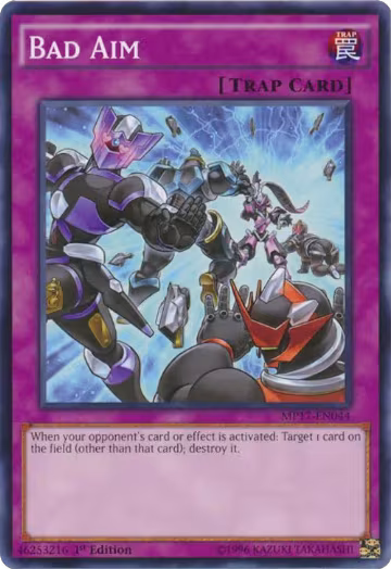 Bad Aim (MP17-EN044), 2017 Mega-Tins Mega Pack — Yu-Gi-Oh! card price