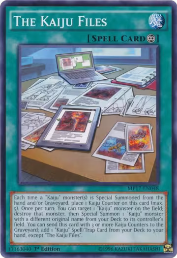 The Kaiju Files (MP17-EN048), 2017 Mega-Tins Mega Pack — Yu-Gi-Oh! card price