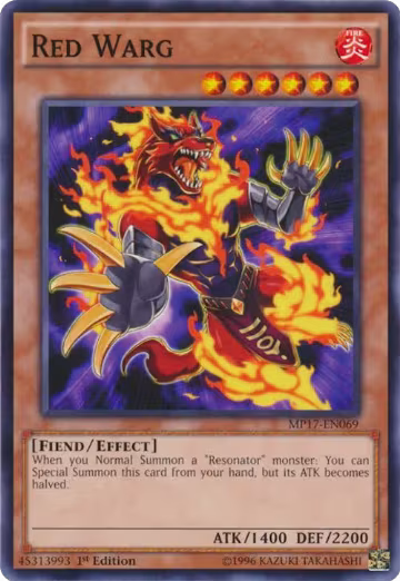 Red Warg (MP17-EN069), 2017 Mega-Tins Mega Pack — Yu-Gi-Oh! card price