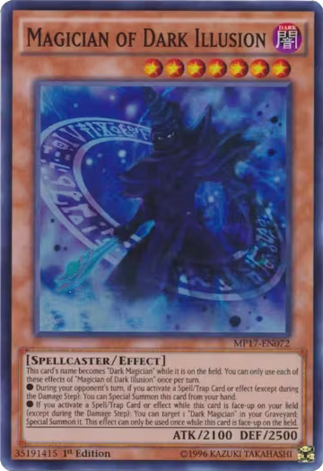 Magician of Dark Illusion (MP17-EN072), 2017 Mega-Tins Mega Pack — Yu-Gi-Oh! card price