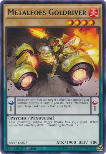 Metalfoes Goldriver (MP17-EN078), 2017 Mega-Tins Mega Pack — Yu-Gi-Oh! card price