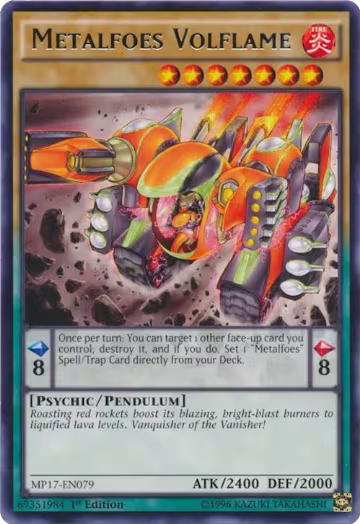 Metalfoes Volflame (MP17-EN079), 2017 Mega-Tins Mega Pack — Yu-Gi-Oh! card price