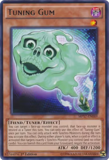 Tuning Gum (MP17-EN089), 2017 Mega-Tins Mega Pack — Yu-Gi-Oh! card price