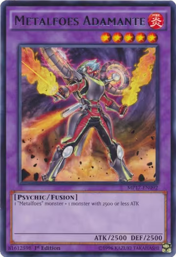 Metalfoes Adamante (MP17-EN092), 2017 Mega-Tins Mega Pack — Yu-Gi-Oh! card price