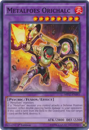 Metalfoes Orichalc (MP17-EN093), 2017 Mega-Tins Mega Pack — Yu-Gi-Oh! card price