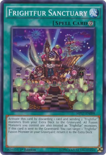 Frightfur Sanctuary (MP17-EN098), 2017 Mega-Tins Mega Pack — Yu-Gi-Oh! card price