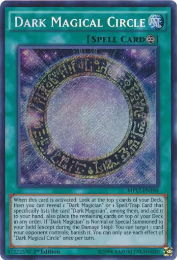 Dark Magical Circle (MP17-EN100), 2017 Mega-Tins Mega Pack — Yu-Gi-Oh! card price