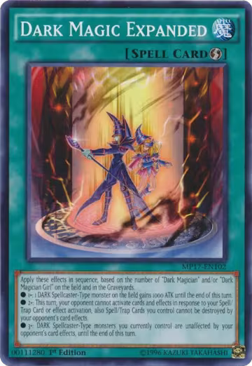 Dark Magic Expanded (MP17-EN102), 2017 Mega-Tins Mega Pack — Yu-Gi-Oh! card price