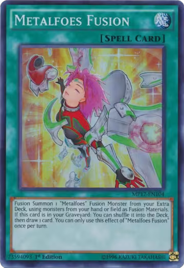 Metalfoes Fusion (MP17-EN104), 2017 Mega-Tins Mega Pack — Yu-Gi-Oh! card price