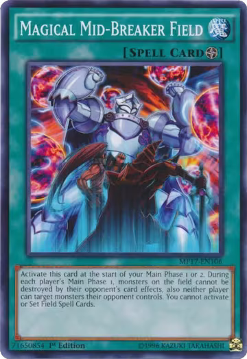Magical Mid-Breaker Field (MP17-EN106), 2017 Mega-Tins Mega Pack — Yu-Gi-Oh! card price
