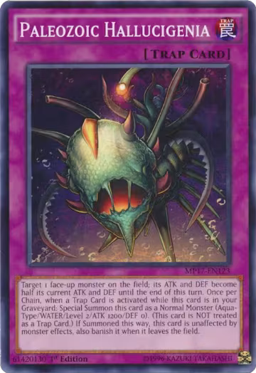 Paleozoic Hallucigenia (MP17-EN123), 2017 Mega-Tins Mega Pack — Yu-Gi-Oh! card price