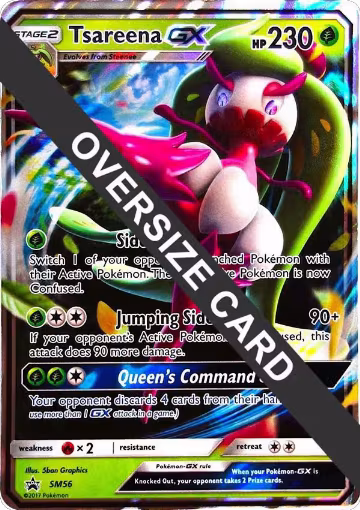 Tsareena GX - SM56 (SM56), Jumbo Cards — Pokémon card price