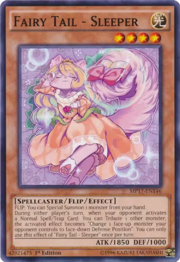 Fairy Tail - Sleeper (MP17-EN146), 2017 Mega-Tins Mega Pack — Yu-Gi-Oh! card price
