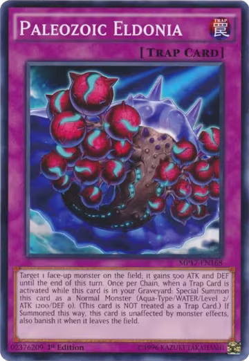 Paleozoic Eldonia (MP17-EN168), 2017 Mega-Tins Mega Pack — Yu-Gi-Oh! card price