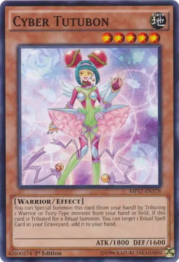 Cyber Tutubon (MP17-EN178), 2017 Mega-Tins Mega Pack — Yu-Gi-Oh! card price