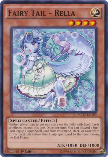 Fairy Tail - Rella (MP17-EN199), 2017 Mega-Tins Mega Pack — Yu-Gi-Oh! card price