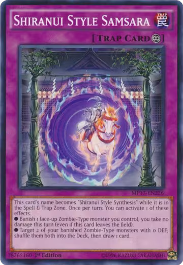 Shiranui Style Samsara (MP17-EN226), 2017 Mega-Tins Mega Pack — Yu-Gi-Oh! card price