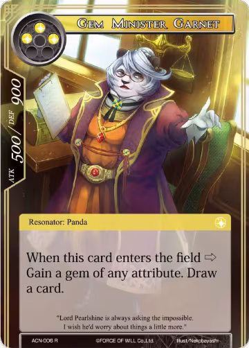 Gem Minister Garnet (ACN-006), Ancient Nights — Force of Will card price