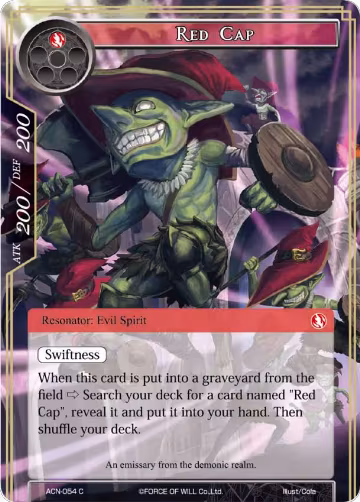 Red Cap (ACN-054), Ancient Nights — Force of Will card price
