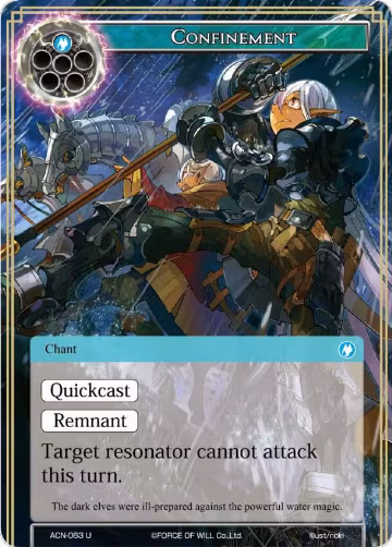 Confinement (ACN-063), Ancient Nights — Force of Will card price