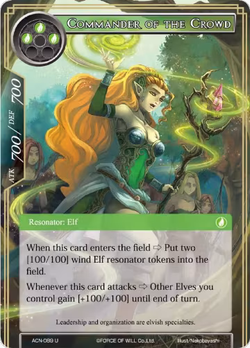 Commander of the Crowd (ACN-089), Ancient Nights — Force of Will card price