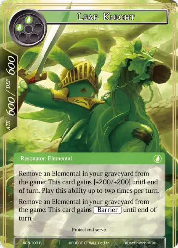 Leaf Knight (ACN-103), Ancient Nights — Force of Will card price