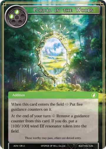 Portal in the Woods (ACN-105), Ancient Nights — Force of Will card price