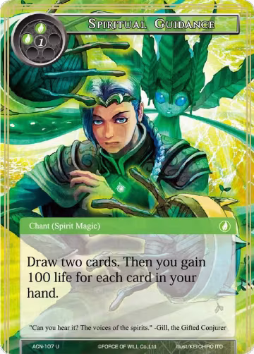 Spiritual Guidance (ACN-107), Ancient Nights — Force of Will card price