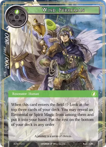 Wind Ferryman (ACN-113), Ancient Nights — Force of Will card price