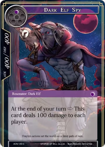 Dark Elf Spy (ACN-120), Ancient Nights — Force of Will card price