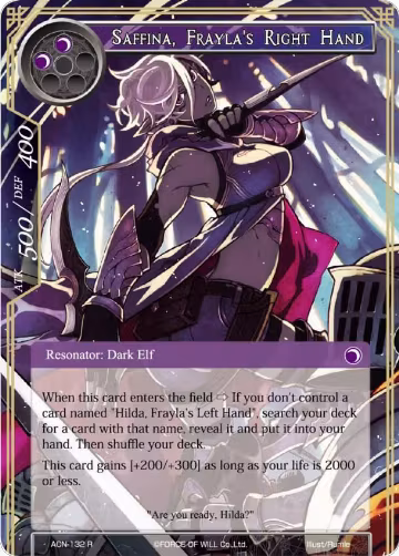 Saffina, Frayla's Right Hand (ACN-132), Ancient Nights — Force of Will card price