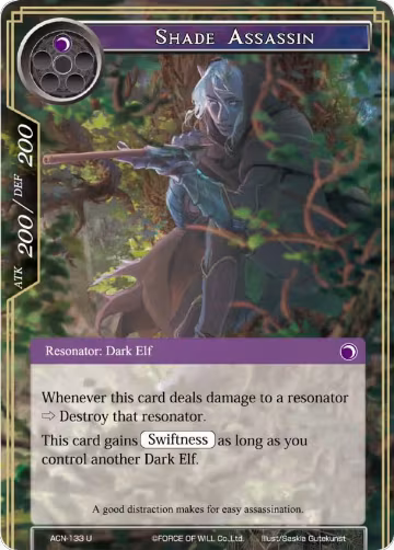 Shade Assassin (ACN-133), Ancient Nights — Force of Will card price