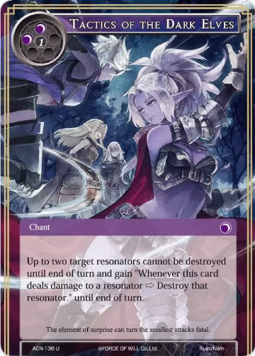 Tactics of the Dark Elves (ACN-136), Ancient Nights — Force of Will card price