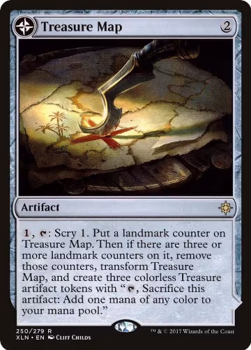Treasure Map (250), Ixalan — Magic card price