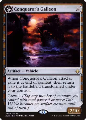 Conqueror's Galleon (234), Ixalan — Magic card price