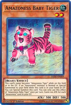 Amazoness Baby Tiger (LEDU-EN009), Legendary Duelists — Yu-Gi-Oh! card price