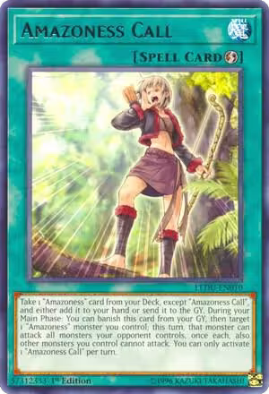 Amazoness Call (LEDU-EN010), Legendary Duelists — Yu-Gi-Oh! card price